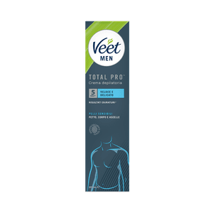 Veet Men crema depilatoria uomo pelli sensibili, 200 ml
