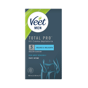 Veet Men kit depilazione intima uomo pelli sensibili