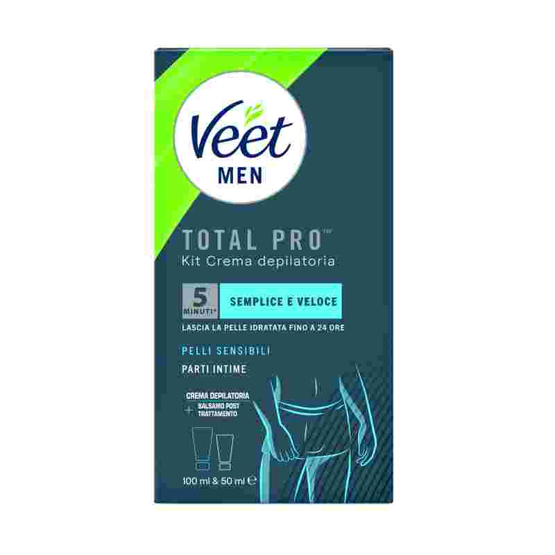 Veet Men kit depilazione intima uomo pelli sensibili 